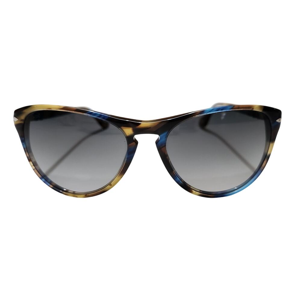 Persol 3038-S Tortoise Blue Gradient Sunglasses 52-16-140 Made in Italy